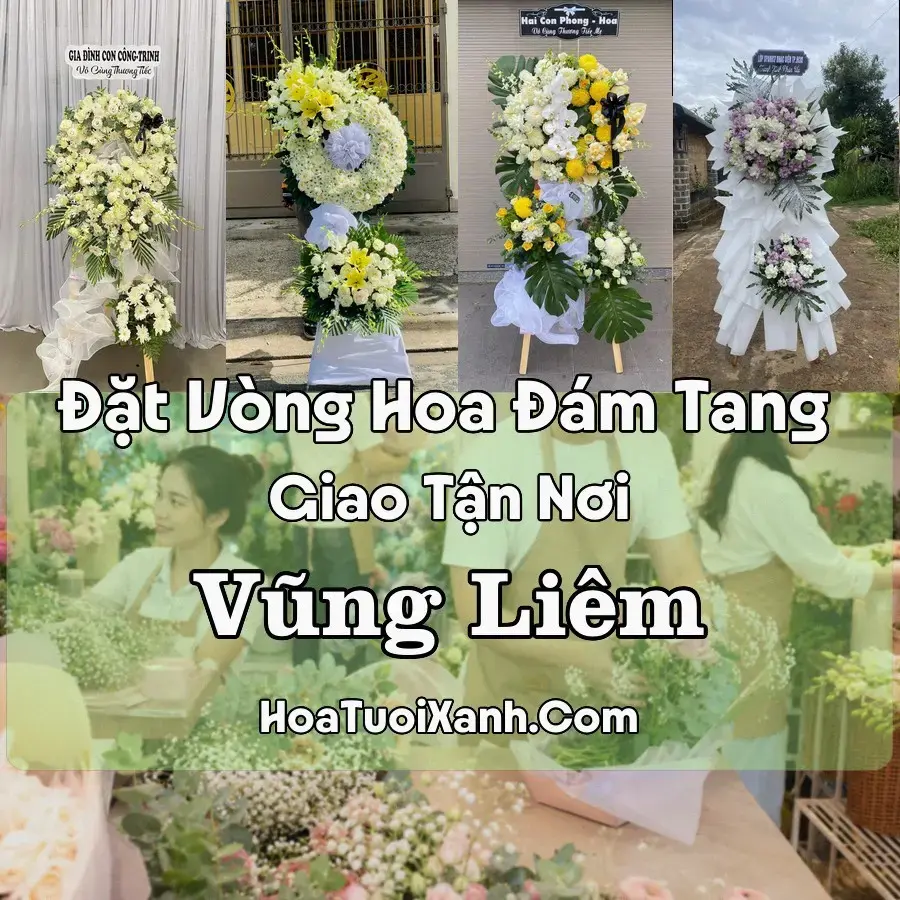 Hoa đám tang Vũng Liêm