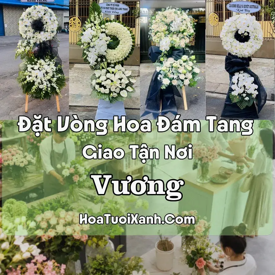 Hoa đám tang Vương