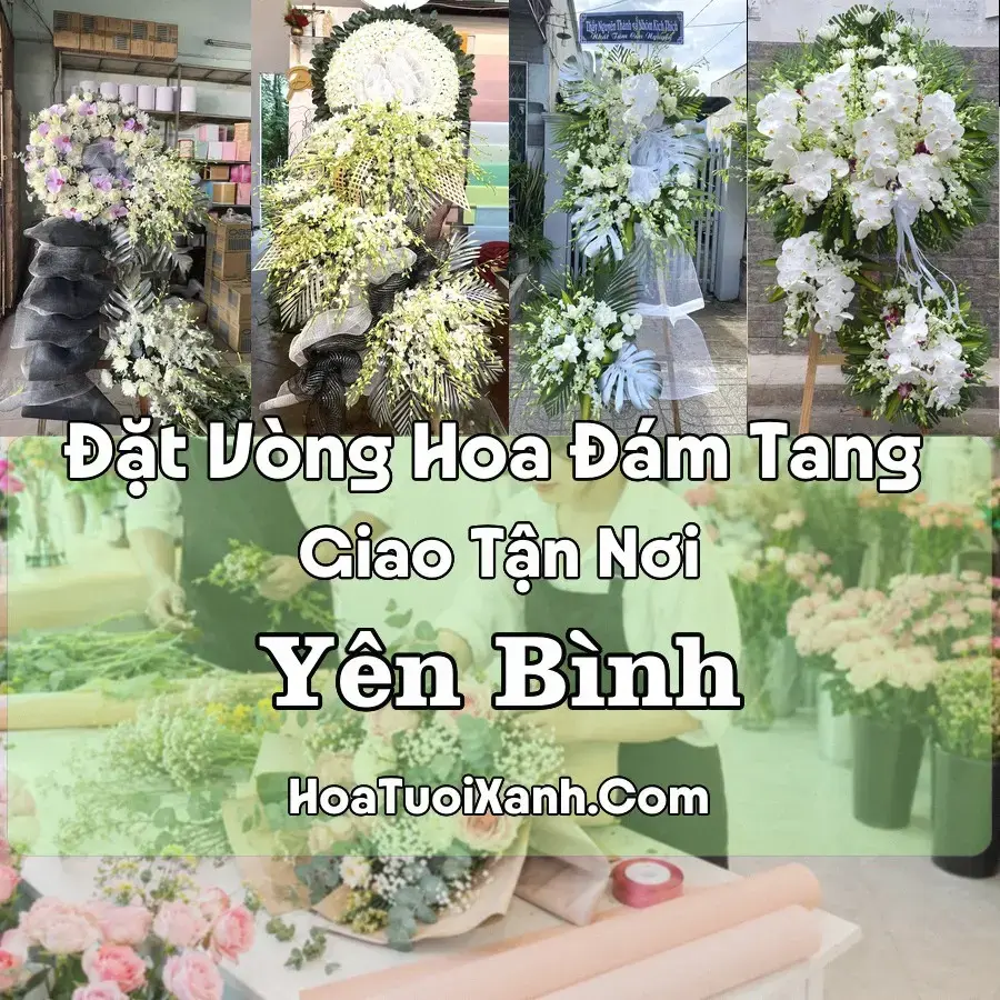 Hoa đám tang Yên Bình