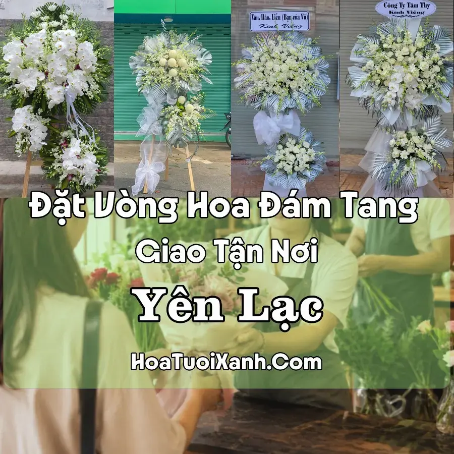 Hoa đám tang Yên Lạc