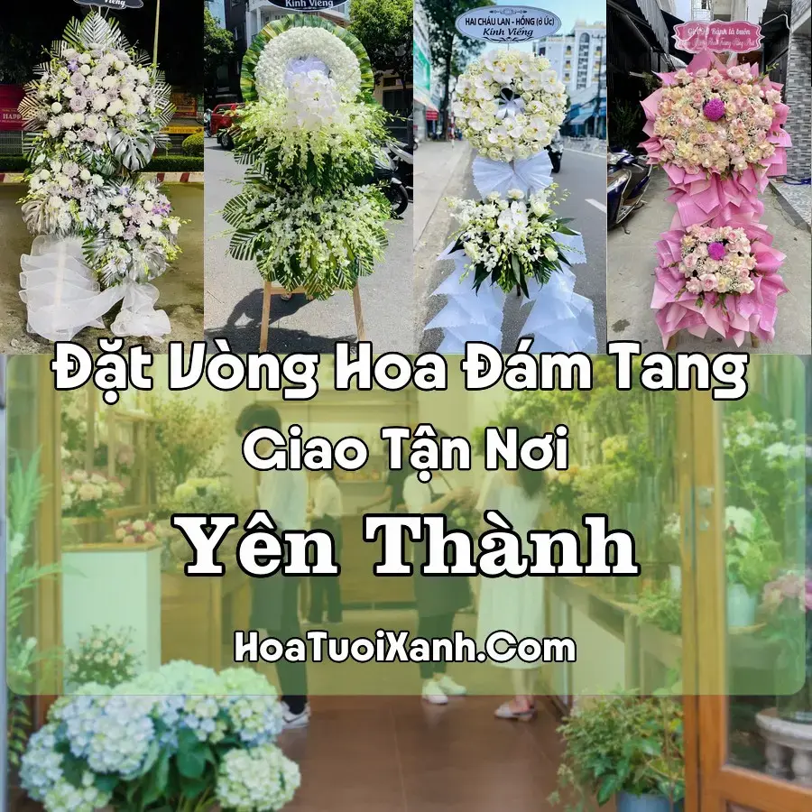 Hoa đám tang Yên Thành