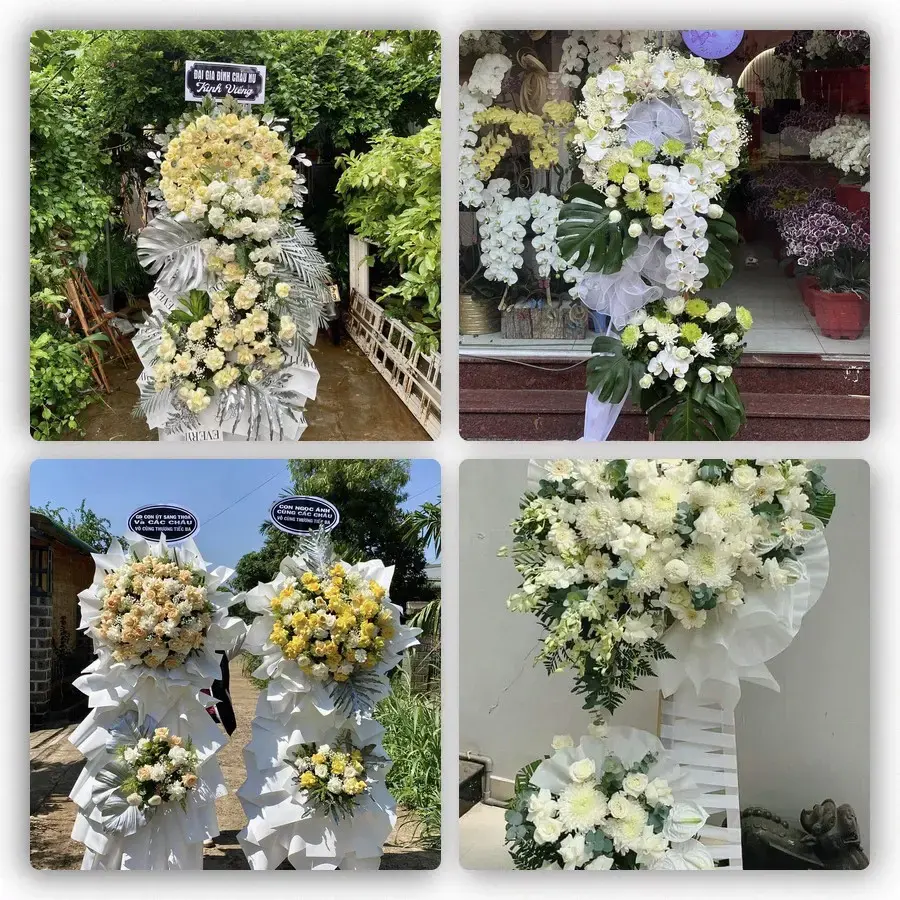 Bốn mẫu hoa đám tang Yên Thế