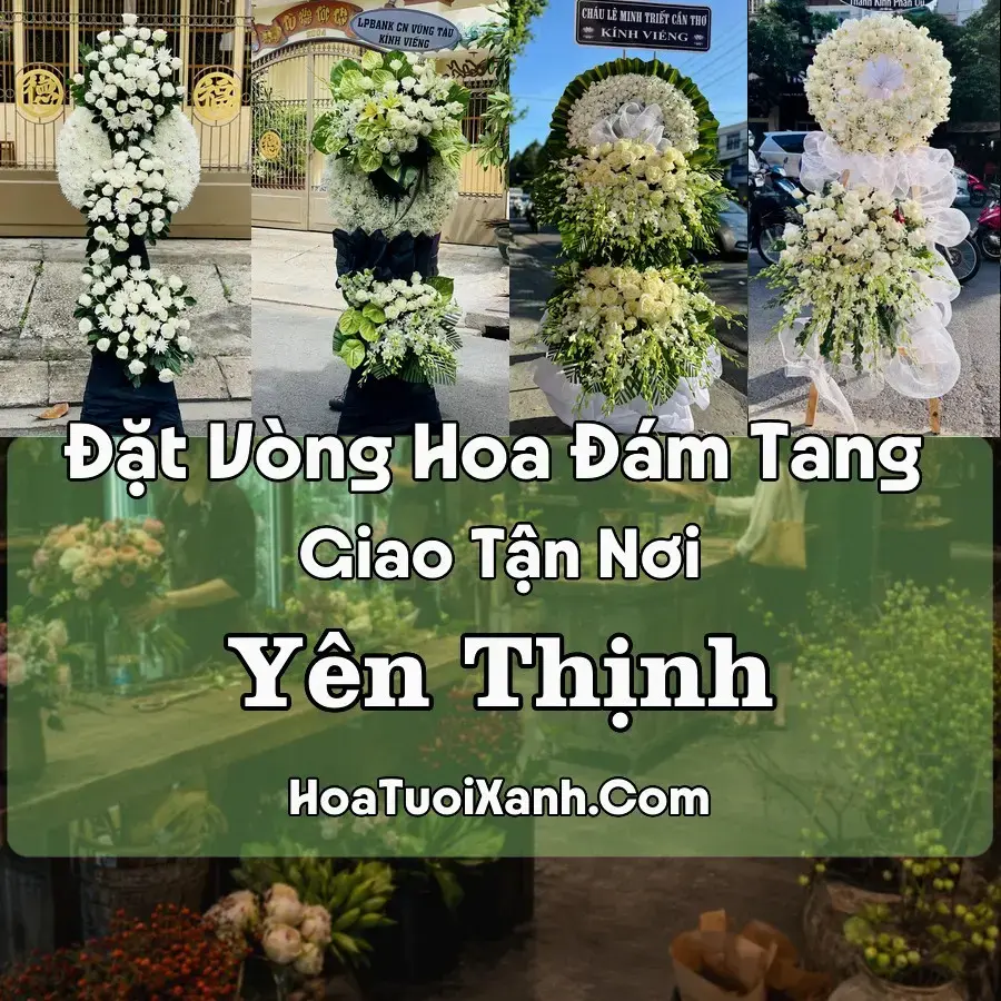 Hoa đám tang Yên Thịnh
