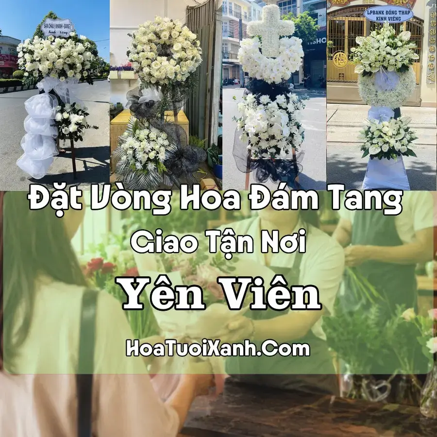 Hoa đám tang Yên Viên